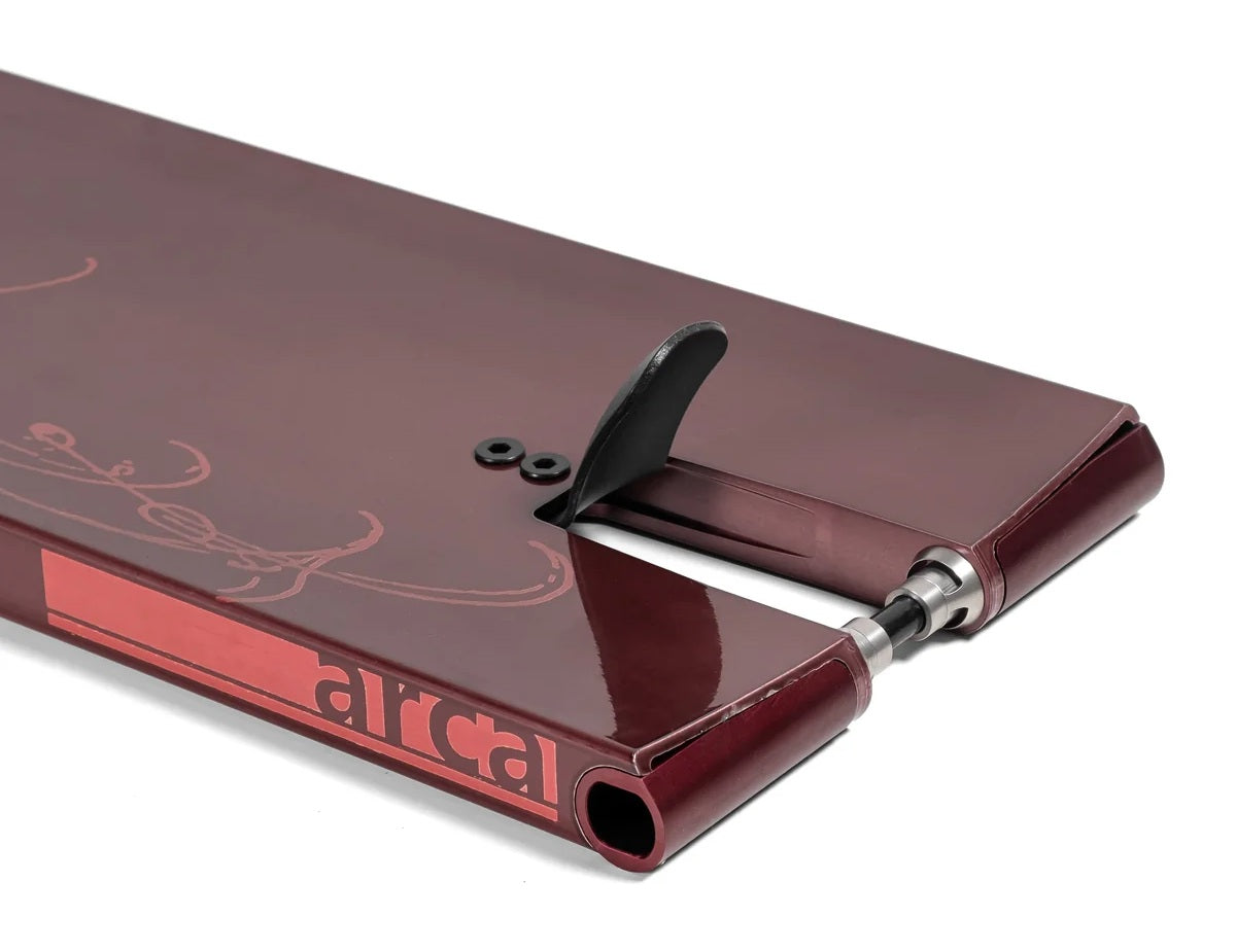 Deska North Arca 6.75 x 23 Wine Red Translucent