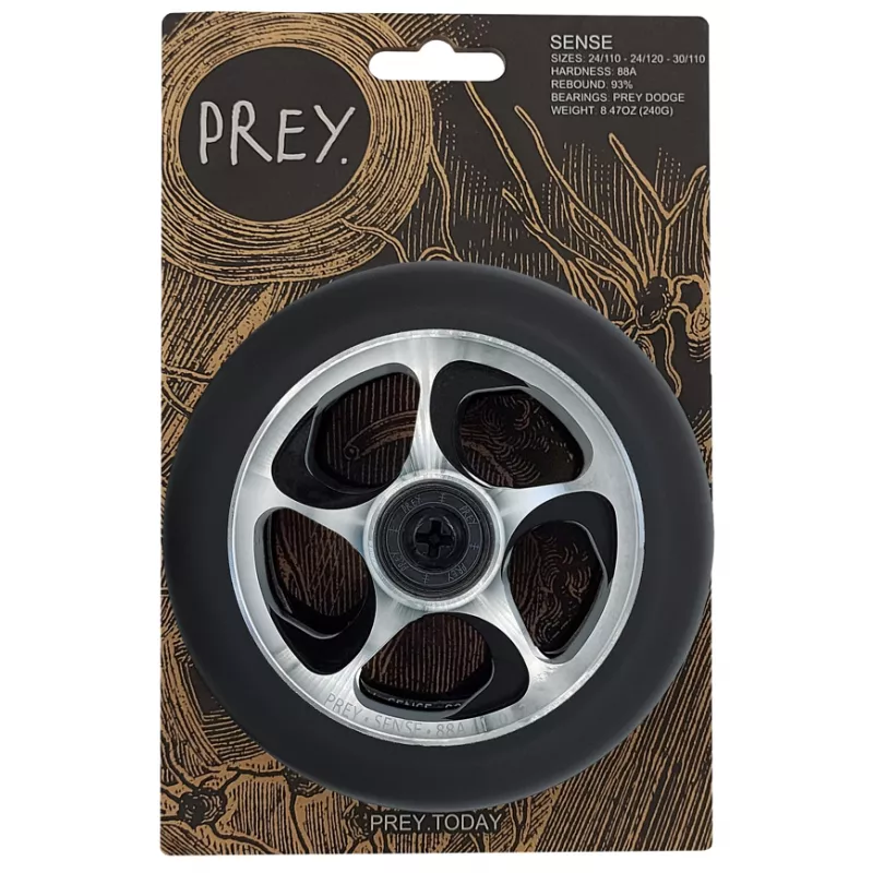 Kolečko Prey Sense 110 x 30 Black Raw