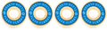 Ložiska River Flash Floods Abec 7 4-Pack