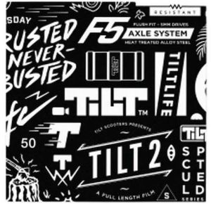 Tilt Compilation Scooter Sticker