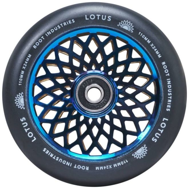 Колелце Root Lotus Wide 110 Blue-ray Black