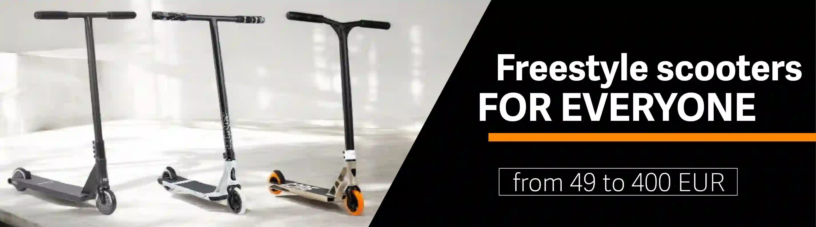 Freestyle scooters for everyone